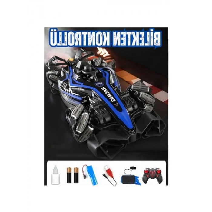 Uzaktan Kumandalı Formula 1 Yarış Arabası, Buhar Efekti ve 360° Dönüş Yeteneği
