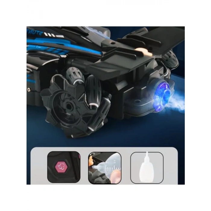 Uzaktan Kumandalı Formula 1 Yarış Arabası, Buhar Efekti ve 360° Dönüş Yeteneği