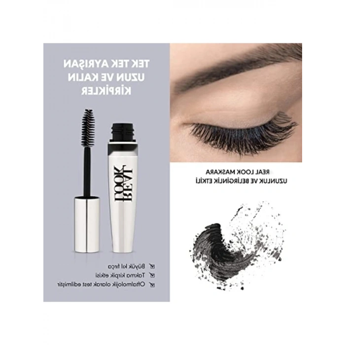 Uzatma ve Belirginleştirme Etkili Kirpik Diplerini Besleyici Maskara