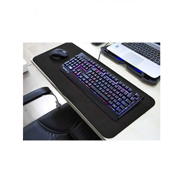 Uzun Siyah Oyuncu Mouse Pad - 300 * 700 * 3 mm