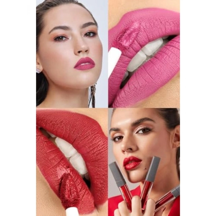 Uzun Süre Kalıcı Mat Likit Ruj, 501 Caramel Nude