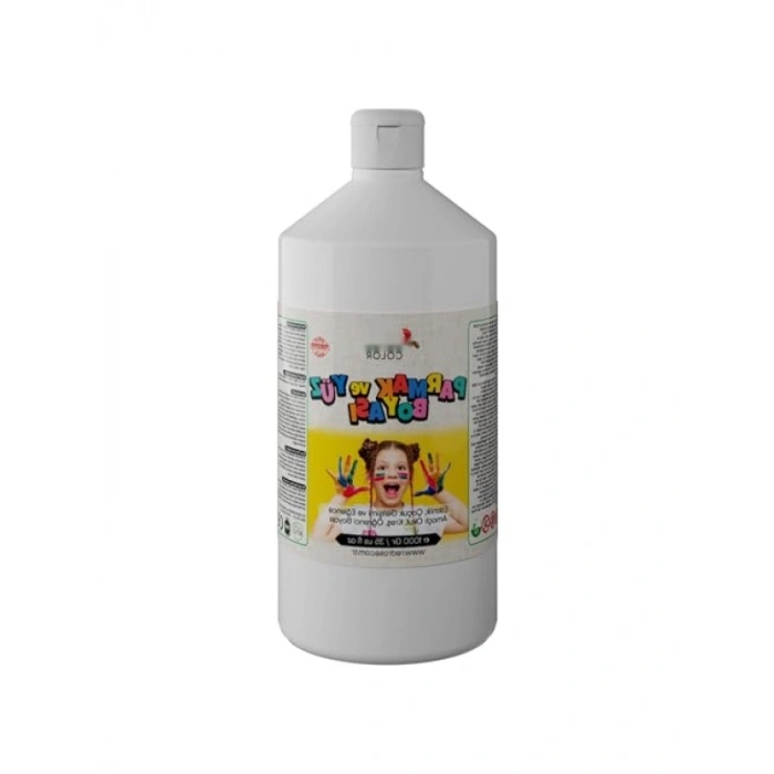 Uzun Süre Kullanılabilir Beyaz Parmak Boyası 1000 gr
