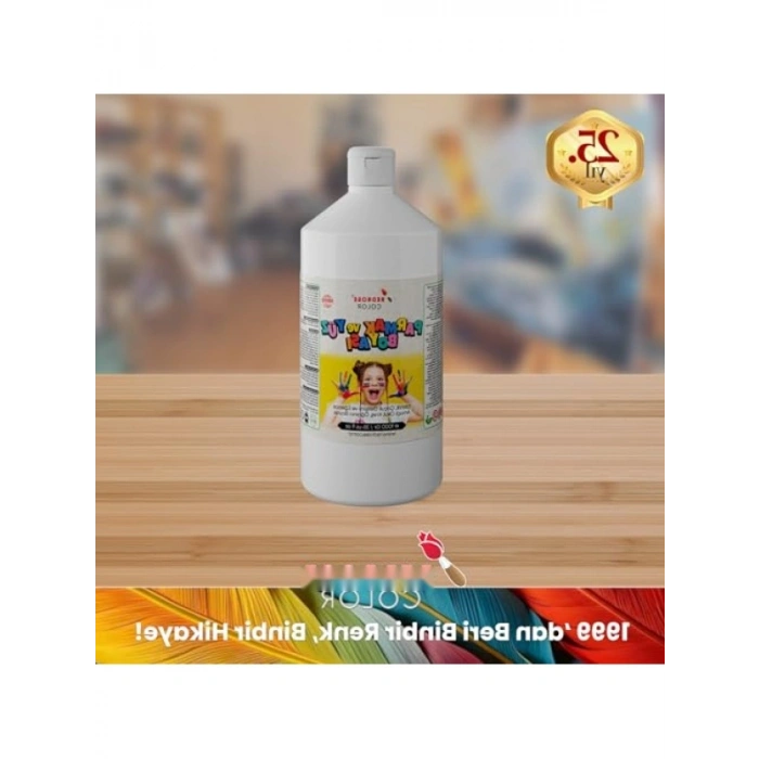 Uzun Süre Kullanılabilir Beyaz Parmak Boyası 1000 gr