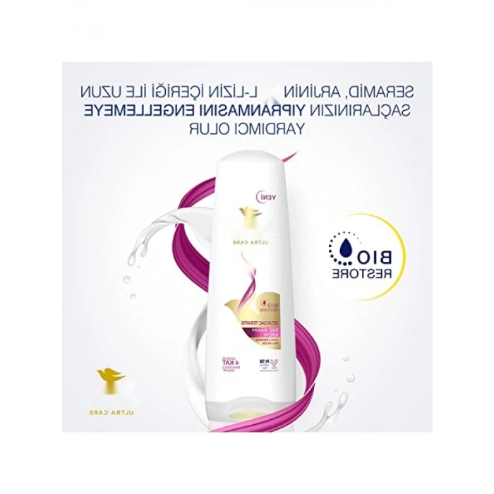 Uzun Yıpranmış Saçlar için Onarıcı Saç Bakım Kremi, 350 ml