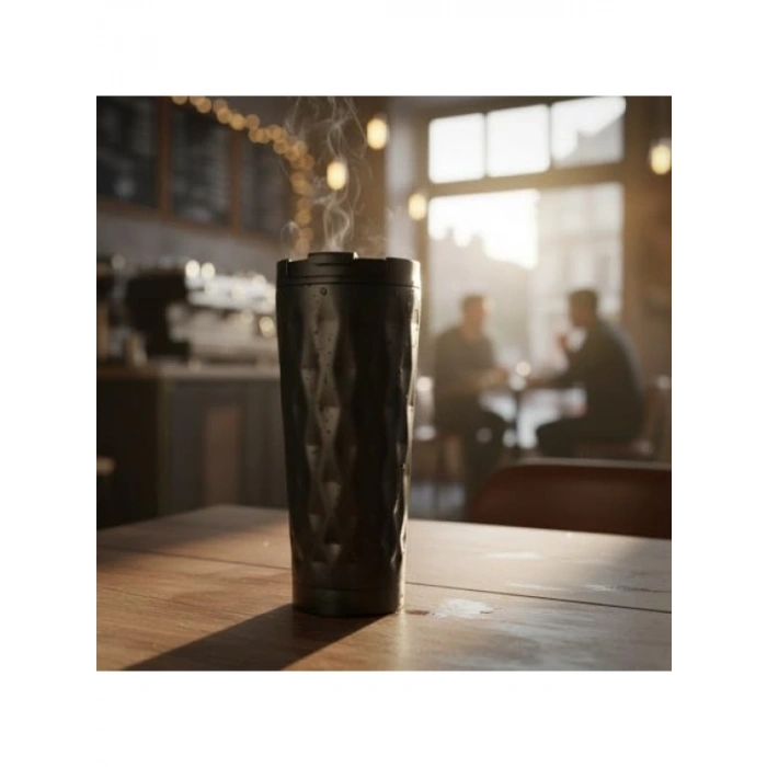 Vakum Yalıtımlı Paslanmaz Çelik Termos Kupa 400 ml