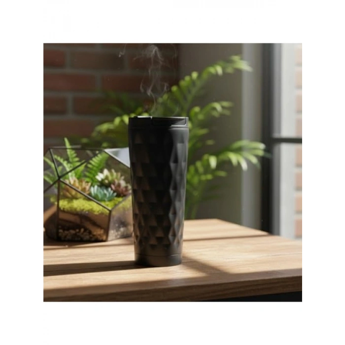 Vakum Yalıtımlı Paslanmaz Çelik Termos Kupa 400 ml