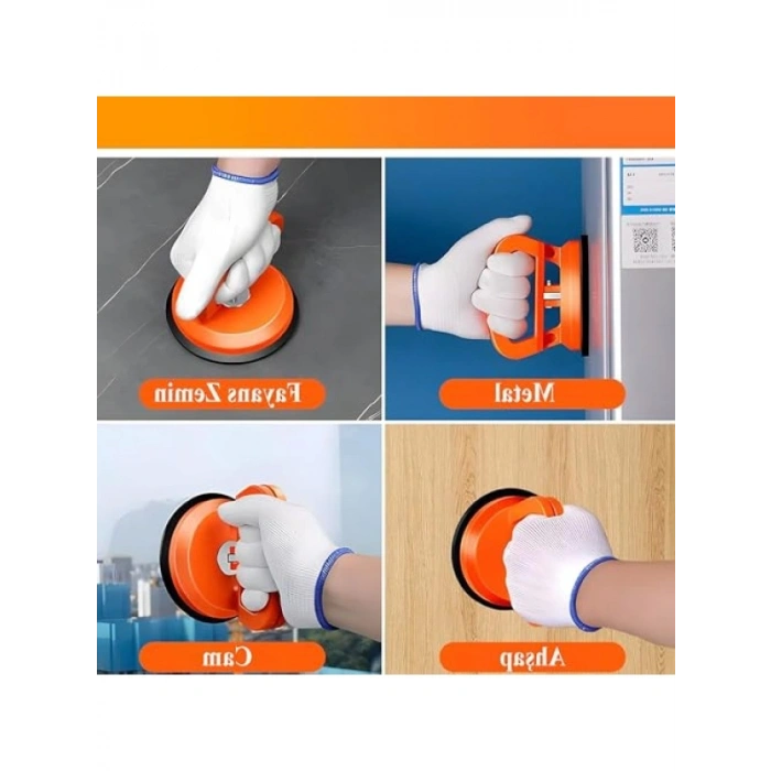 Vakumlu Cam ve Fayans Tutucu - Güçlü Taşıma Aracı