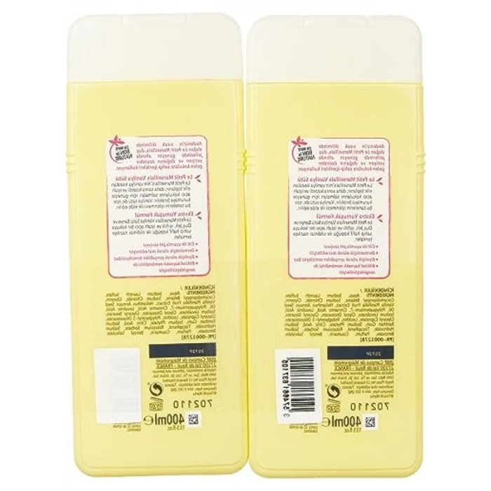 Vanilya Sütü İçeren Duş Jeli (2 x 400 ml)