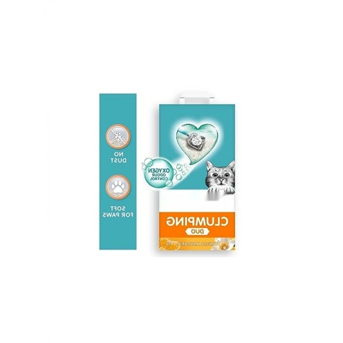 Vanilya ve Mandalina Kokulu Topaklanan Kedi Kumu 10L