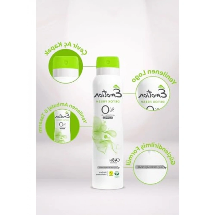 Vegan Formüllü Detox Deodorant, 150ml