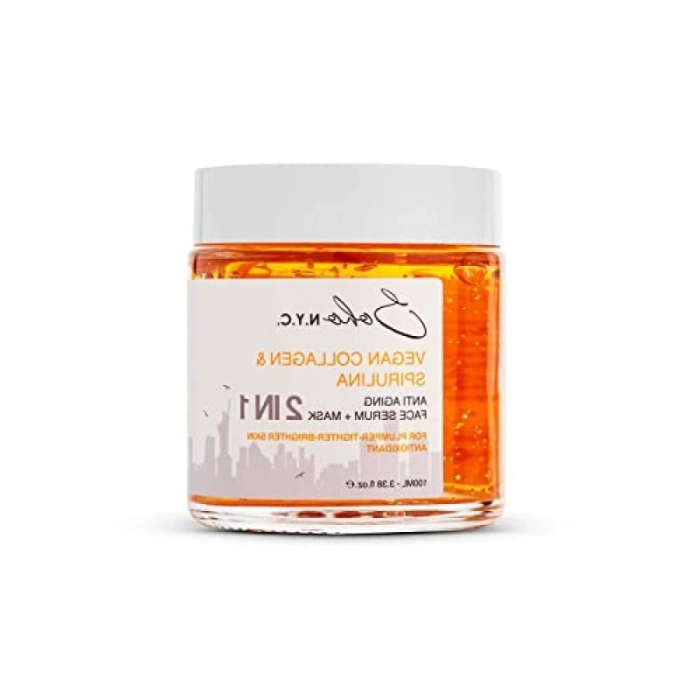 Vegan Kolajen Anti Aging Durulanmayan Maske Etkili Serum