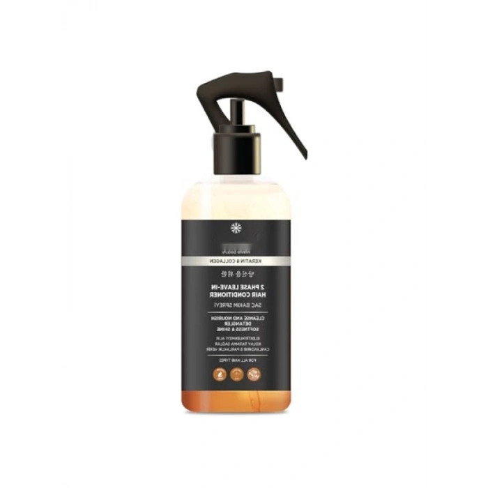 Vegan Saç Bakım Spreyi - Kolajen ve Keratin İçeren 250ml