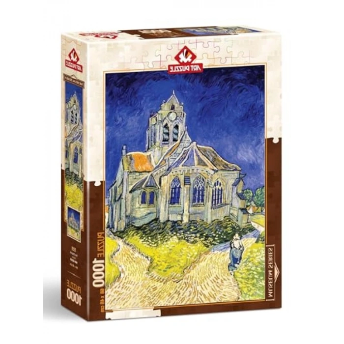 Vincent Van Gogh 1000 Parça Kilise Sanat Puzzle