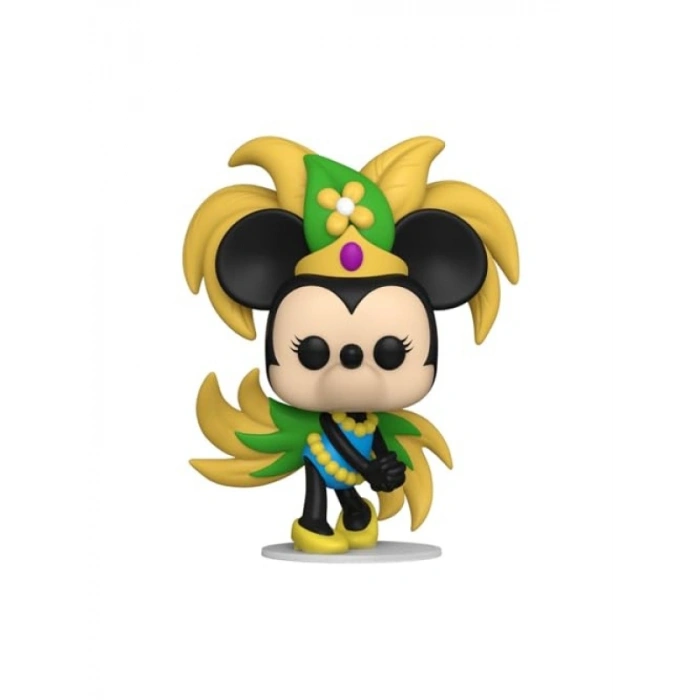 Vinil Malzemeden Üretilmiş Carnaval Temalı Minnie Figür