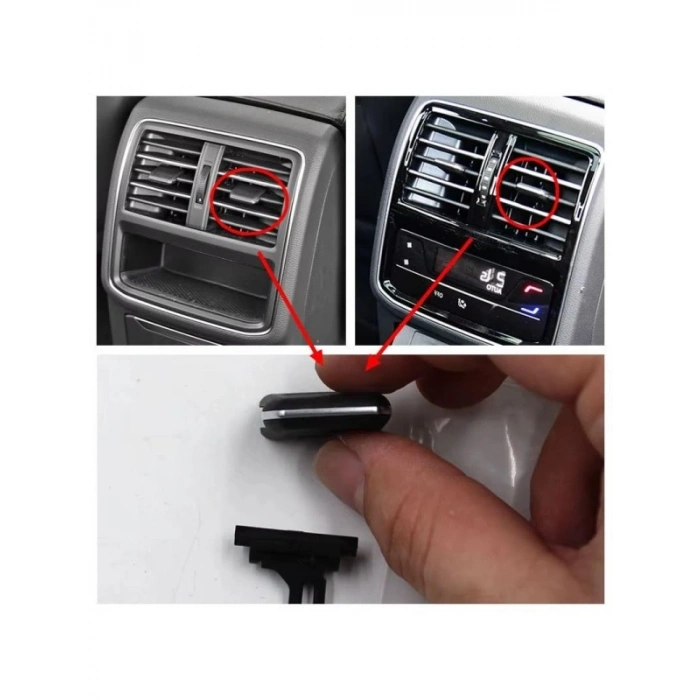 Volkswagen Passat B8, B8.5 Uyumlu Arka Konsol Klima Havalandırma Izgarası Klipsi