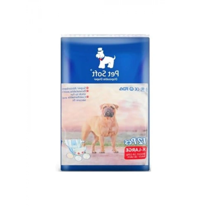 X-LARGE Köpek ve Kedi Tuvalet Bezi - 12 Adet