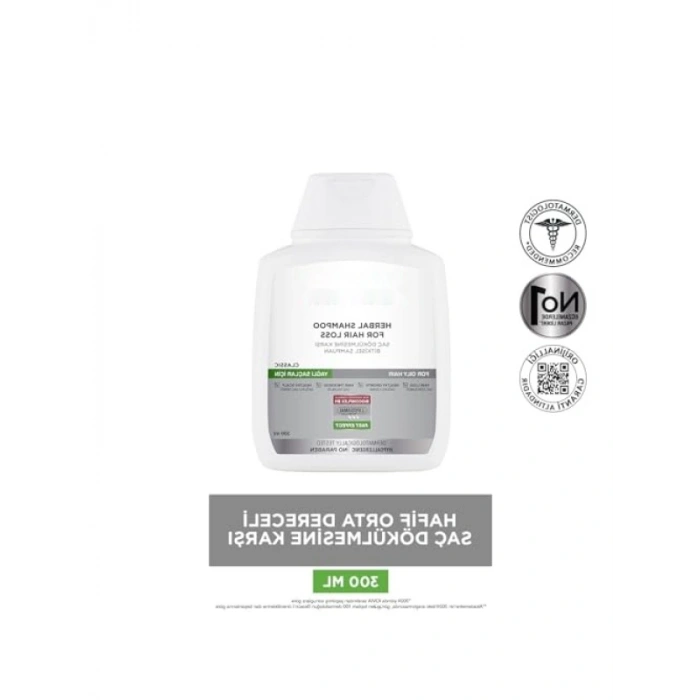 Yağlı Saçlar için 3 Adet 300 ml Etkili Şampuan