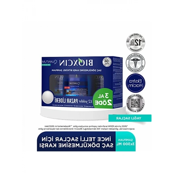 Yağlı Saçlar İçin Dengeleyici Şampuan Seti (3 x 300 ml)