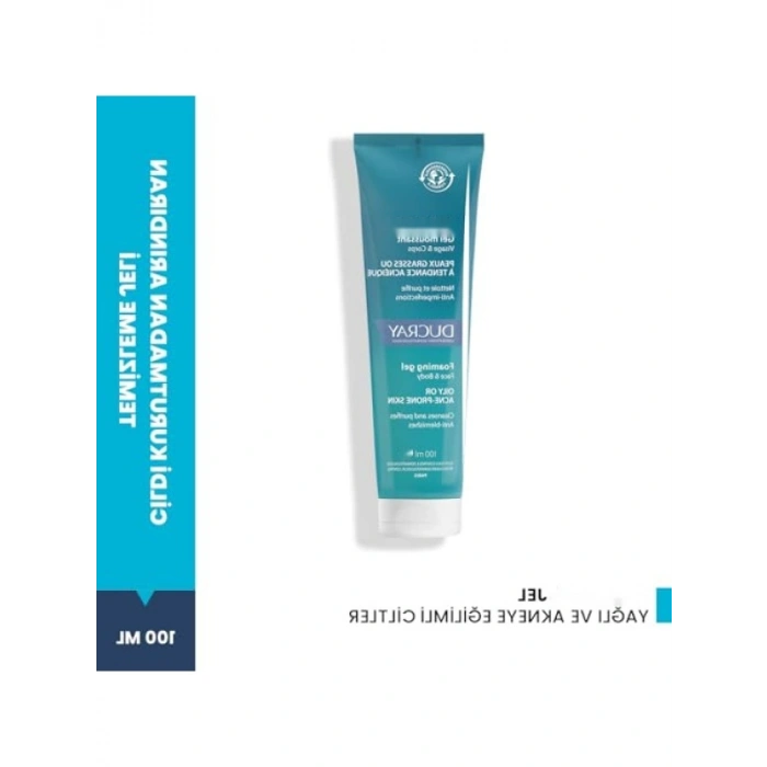 Yağlı ve Akneye Eğilimli Ciltler İçin Temizleme Jeli 100ml