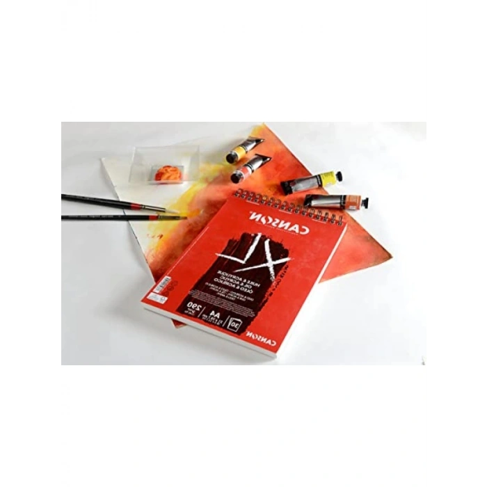 Yağlı ve Akrilik Boya Bloğu, DIN A4, 30 Yaprak, 290 g/m²