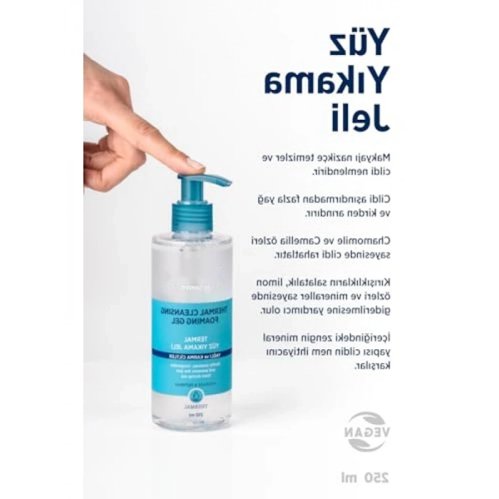 Yağlı ve Karma Ciltler İçin 250 ml Thermal Yüz Yıkama Jeli