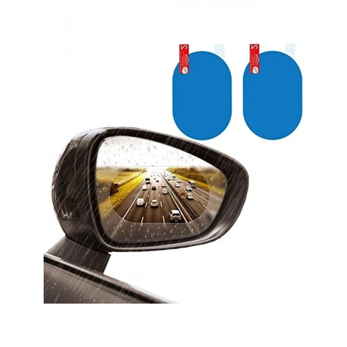 Yağmur Kaydırıcı Oto Ayna Filmleri - 2 Adet