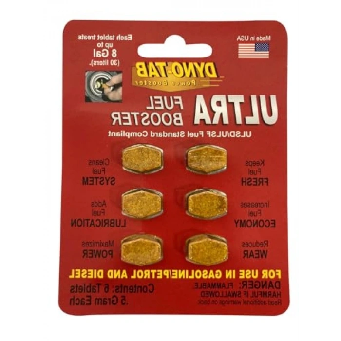 Yakıt Performans Arttırıcı ve Temizleyici Tabletler - 6 Adet