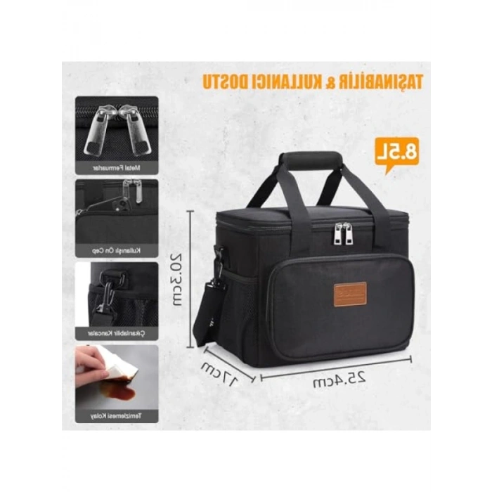 Yalıtımlı Termal Beslenme Çantası (8,5L)