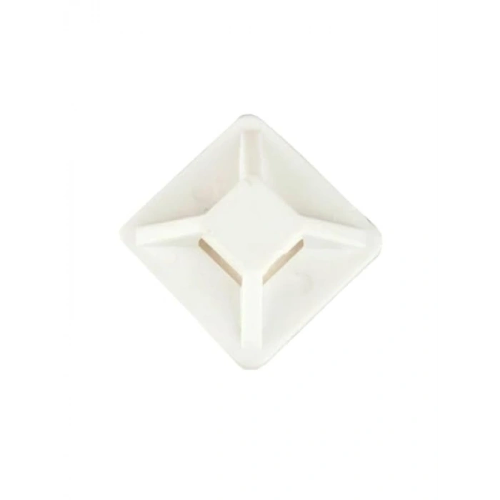 Yapışkanlı Kablo Düzenleyici - 19x19 mm, 100 Adet