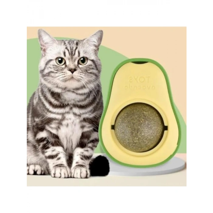 Yapışkanlı Kedi Nanesi Otu Topu - Kedi Oyuncağı
