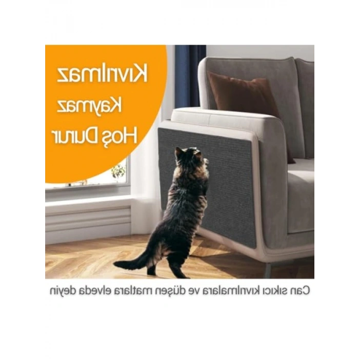 Yapışkanlı Kedi Tırmalama Halısı - 40x50 cm