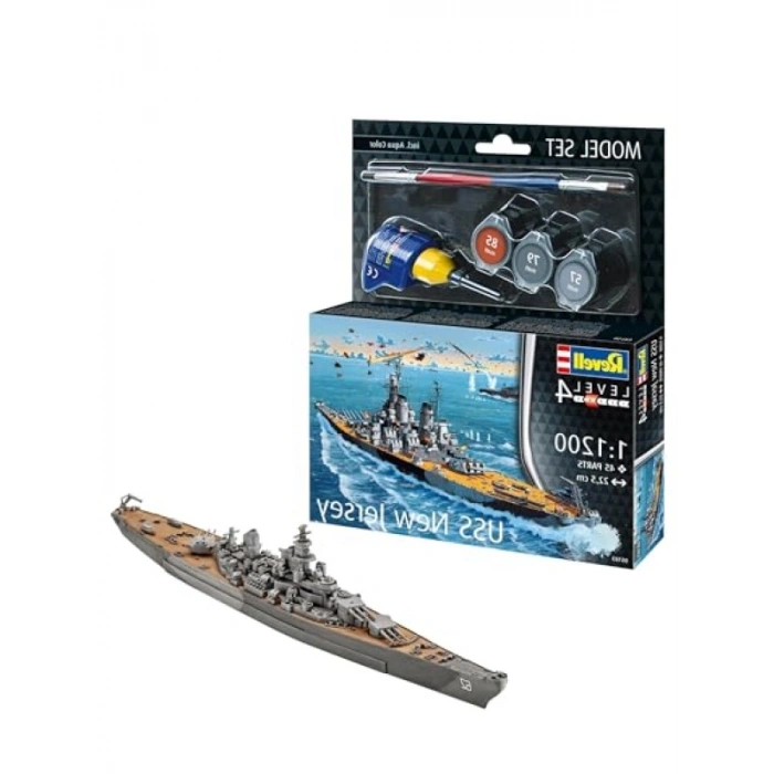 Yaratıcı Aktiviteler İçin Model Seti, USS New Jersey