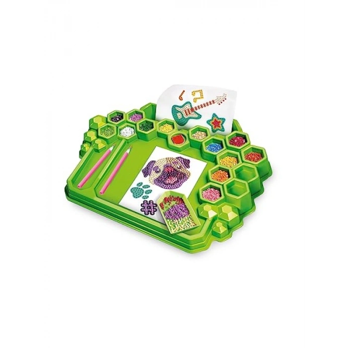 Yaratıcı Çalışma Seti - Parıltılı 3D Gem Çıkartma