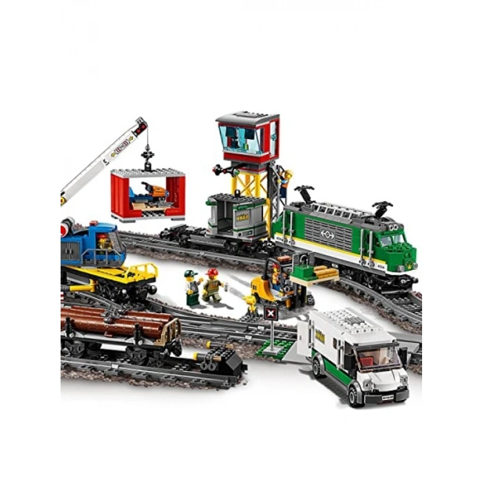Yaratıcı Kargo Treni Yapım Seti - 1226 Parça