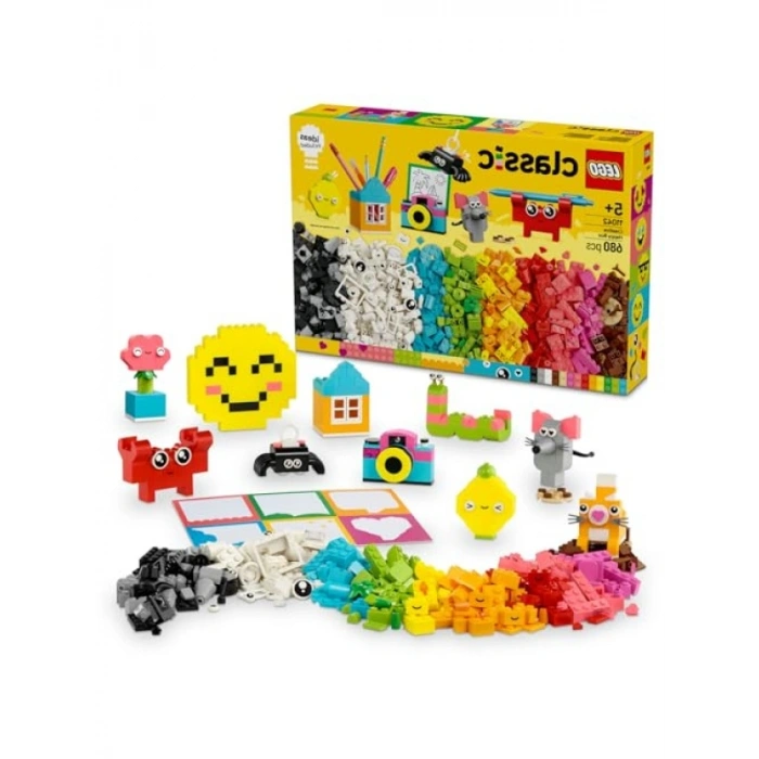 Yaratıcı Mutlu Kutu Yapım Seti (680 Parça)