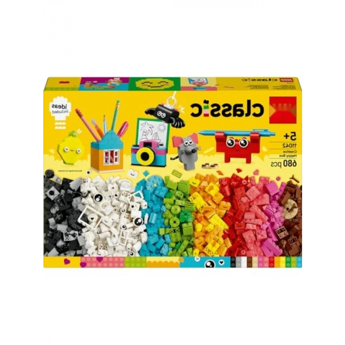Yaratıcı Mutlu Kutu Yapım Seti (680 Parça)