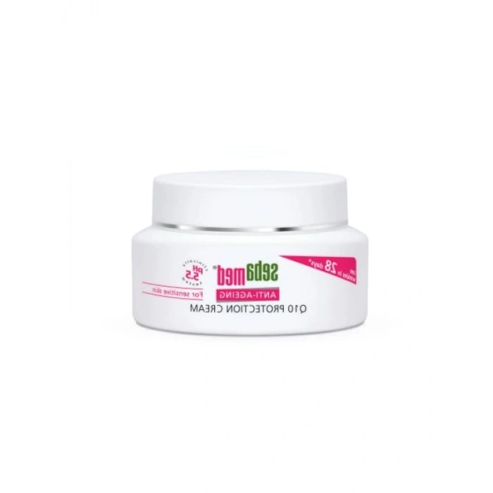 Yaşlanma ve Kırışıklık Karşıtı Krem, Q10 ve Hyaluronik Asit İçerikli, 50 ml