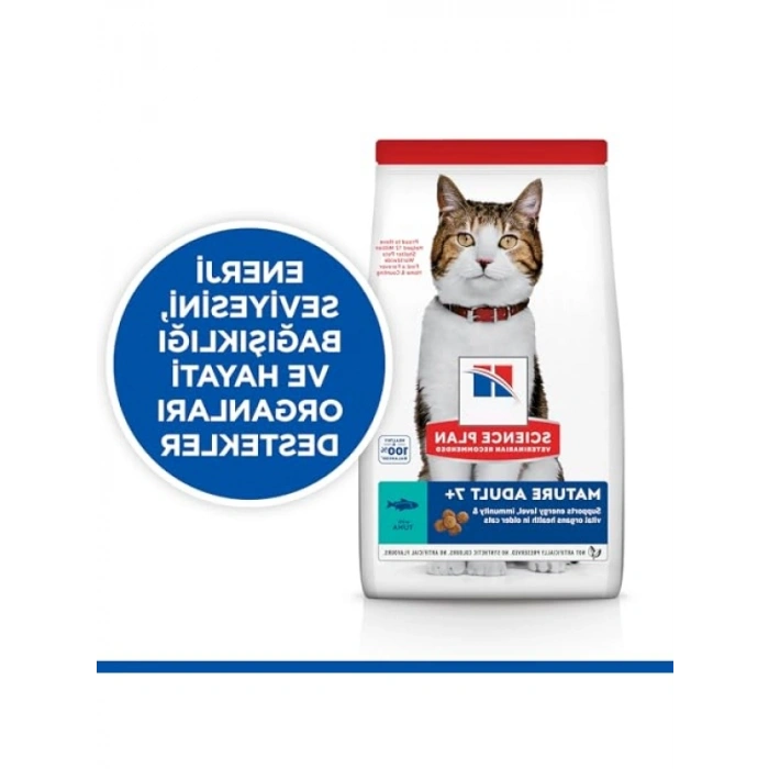 Yaşlı Kediler İçin Ton Balıklı Mama, 1.5 Kg