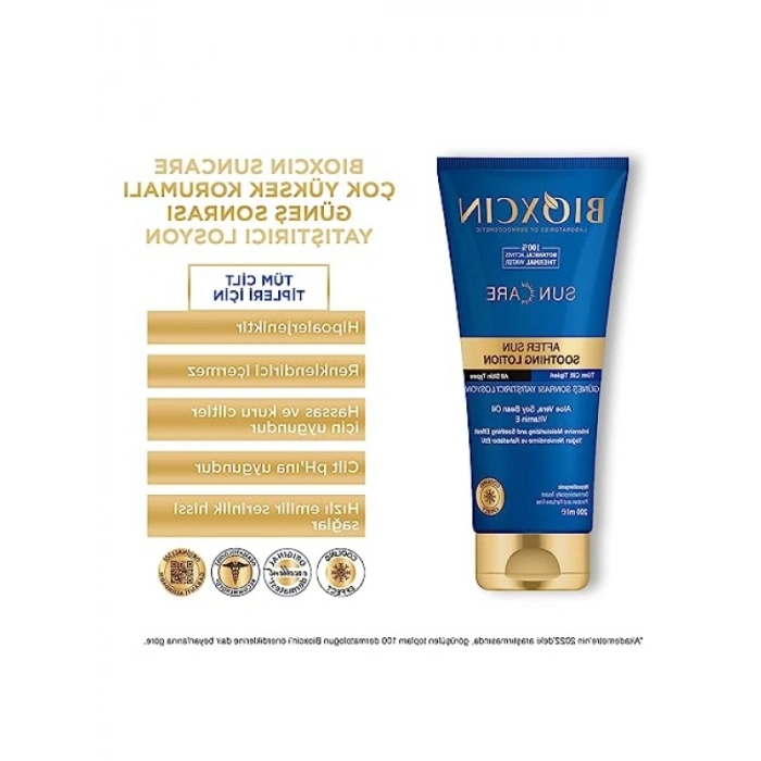 Yatıştırıcı Güneş Sonrası Krem - Aloe Vera ve E Vitamini İçerir