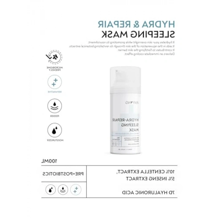 Yatıştırıcı ve Nemlendirici Yüz Maskesi, 100 ml