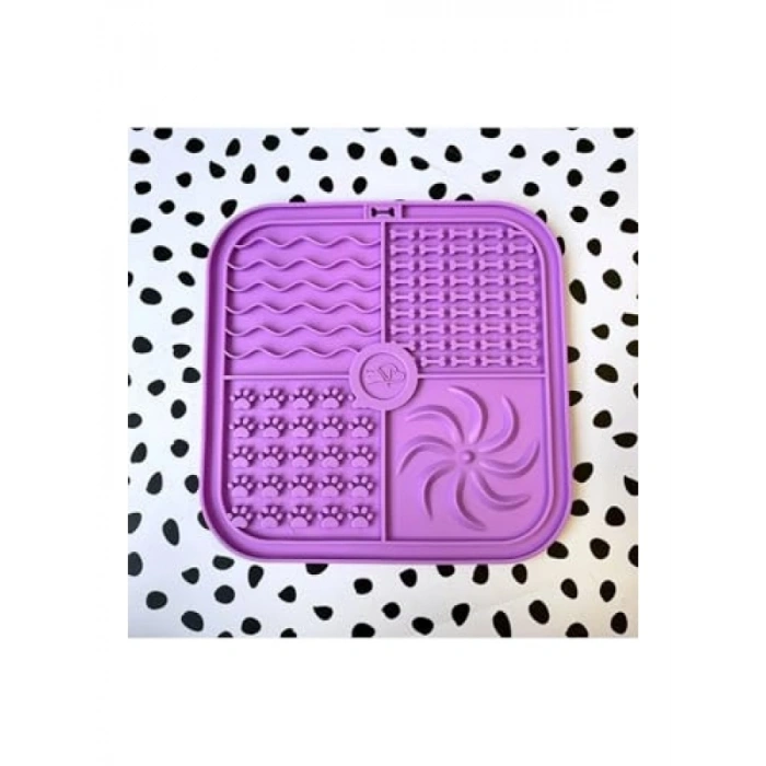 Yavaş Yeme Kabı ve Yalama Matı 20x20 cm