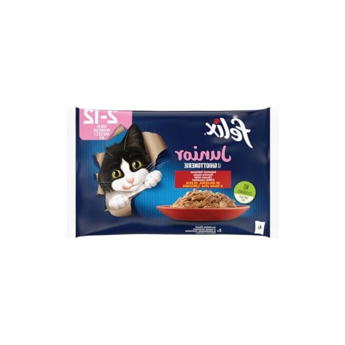 Yavru Kedi Beslenme Seti (12 Paket x 4 = 85gr)