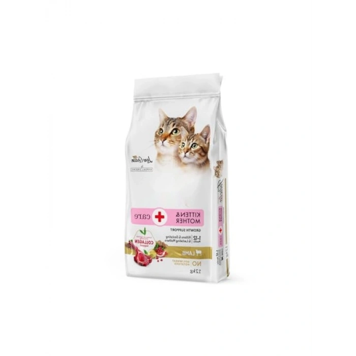 Yavru Kedi Maması - Az Tahıllı Kuzu Etli 12 Kg