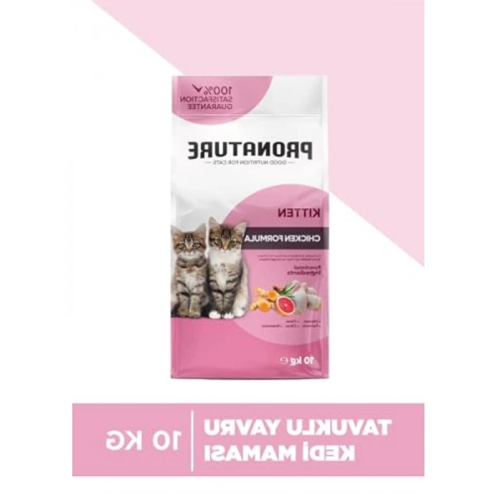 Yavru Kedi Maması, Tavuk ve Pirinçli, 10 Kg
