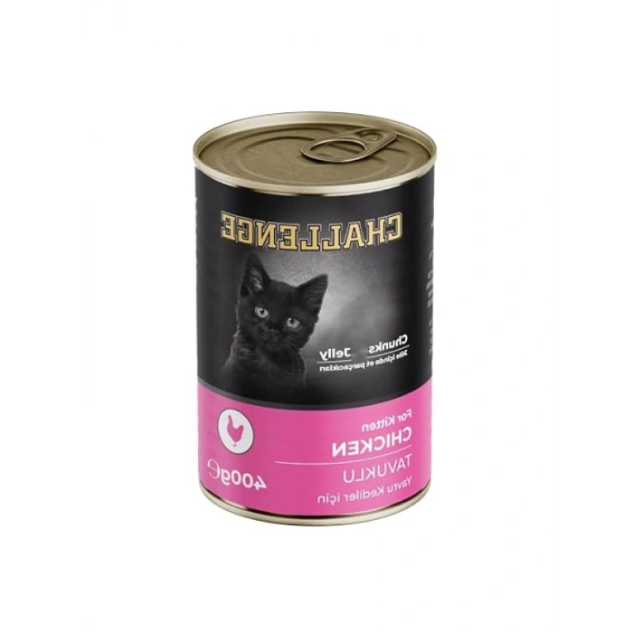 Yavru Kediler İçin Tavuklu Konserve Mama 400 gr