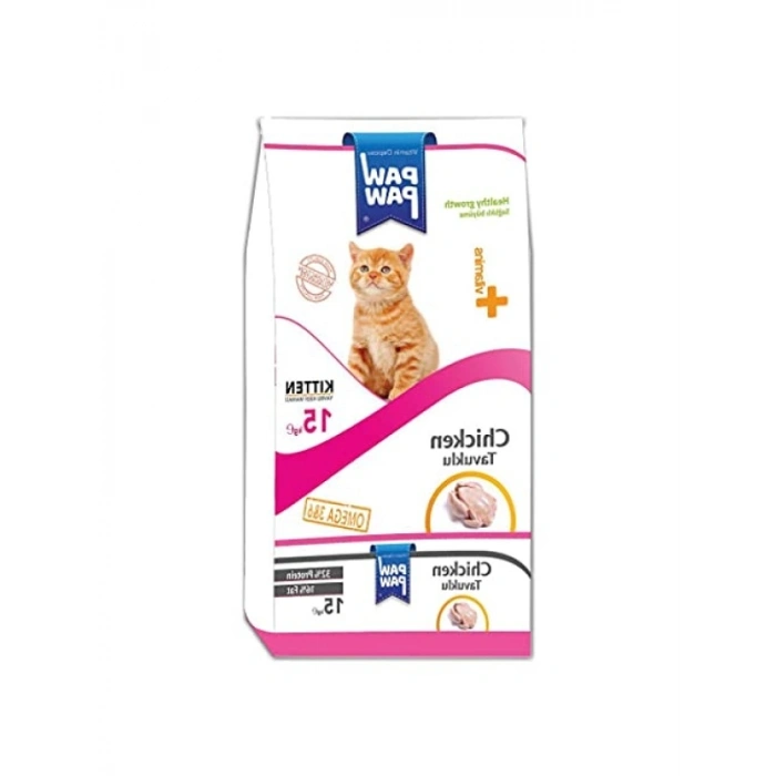 Yavru Kediler İçin Tavuklu Kuru Mama 15 Kg
