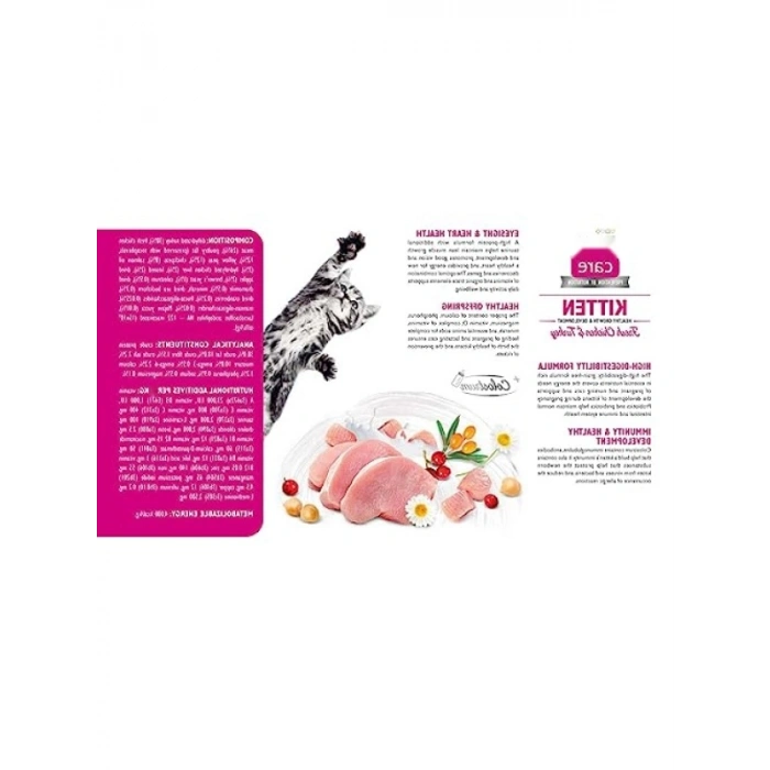 Yavru Kediler ve Hamile Kediler için Hipoalerjenik Kuru Mama 2 Kg