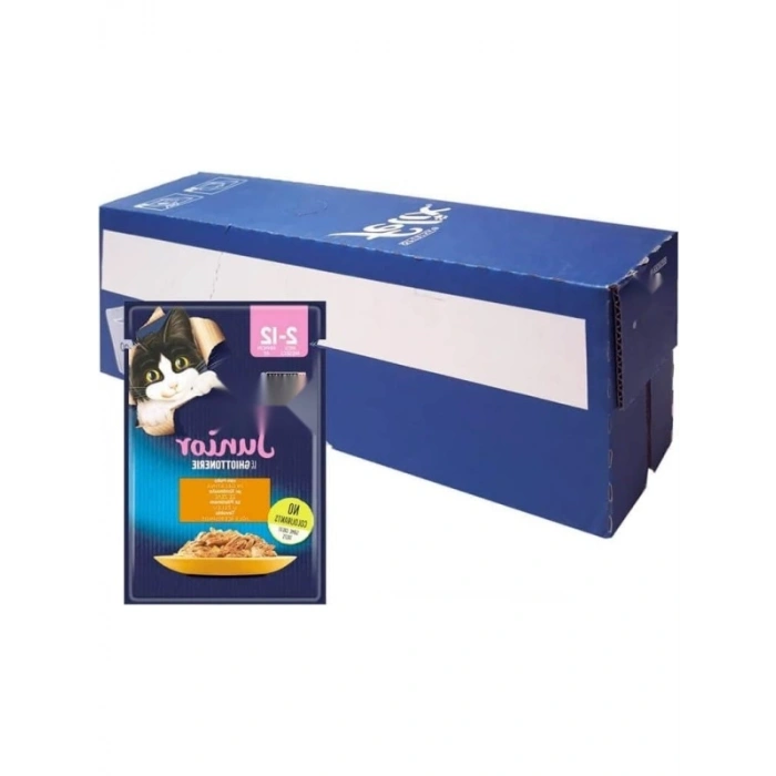 Yavru Tavuk Etli Kedi Yaş Mama (26 x 85 gr)