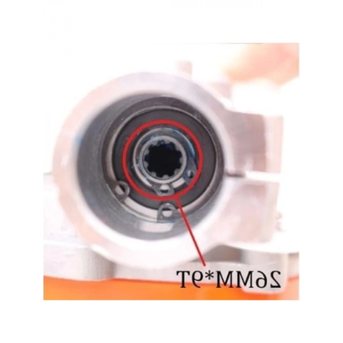 Yedek Tırpan Çapa Aparatı Bıçağı, 9 Diş, 26 mm Uyumlu