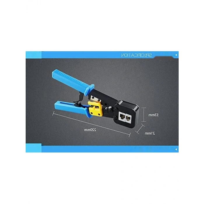 Yeni Nesil RJ45/RJ11 CAT6 Kablo Ucu Sıkma Pense